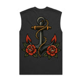 Anchor Heavy Faded Tank