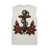 Anchor Heavy Faded Tank