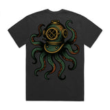 Octopus Diver Heavy Faded Tee